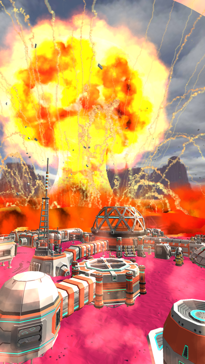 核弹模拟器-星球毁灭的火箭导弹模拟游戏游戏截图
