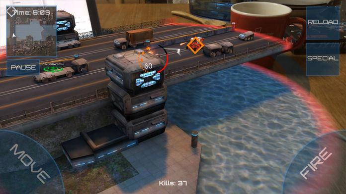 Reflex Unit AR游戏截图