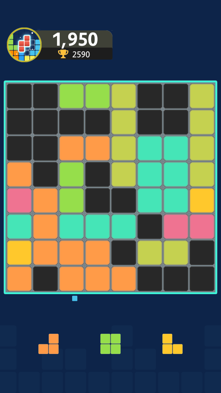 方块:纯色版游戏截图