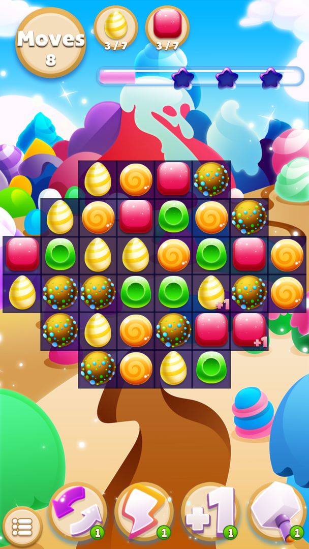 Screenshot of Candy Heroes Frenzy