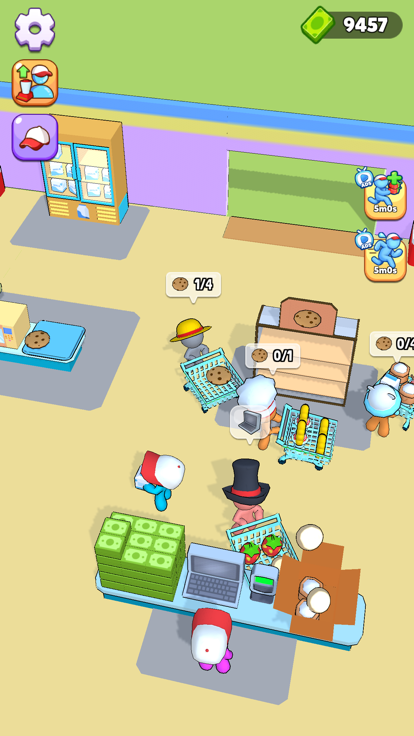 My Mini Tycoon: Market Game游戏截图