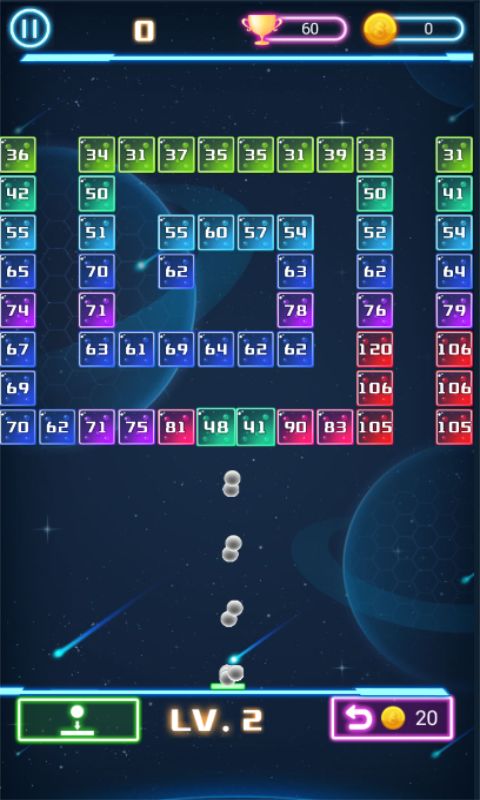 层层弹弹球游戏截图