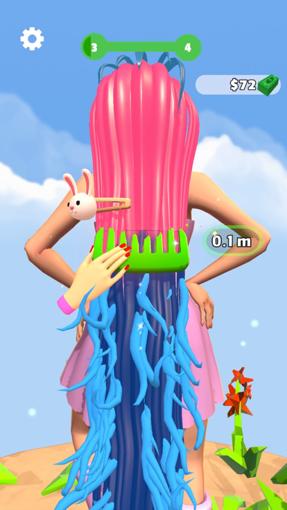 Comb Hair游戏截图