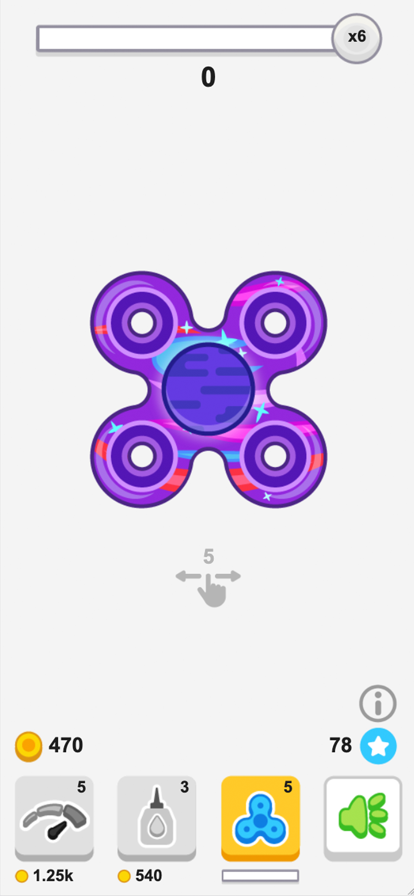 Fidget Spinner Highscore游戏截图