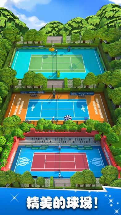 Tennis Go：世界巡迴賽3D！游戏截图