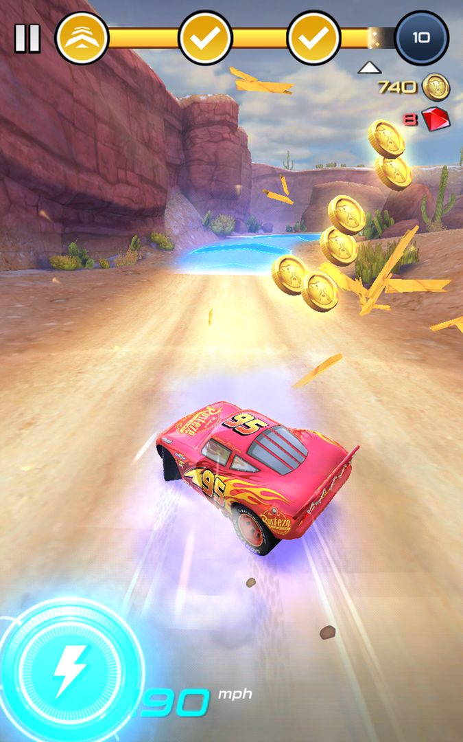 Screenshot of Cars: Lightning League