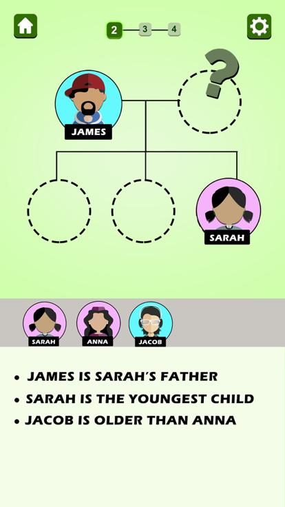 我的家谱逻辑谜题游戏截图