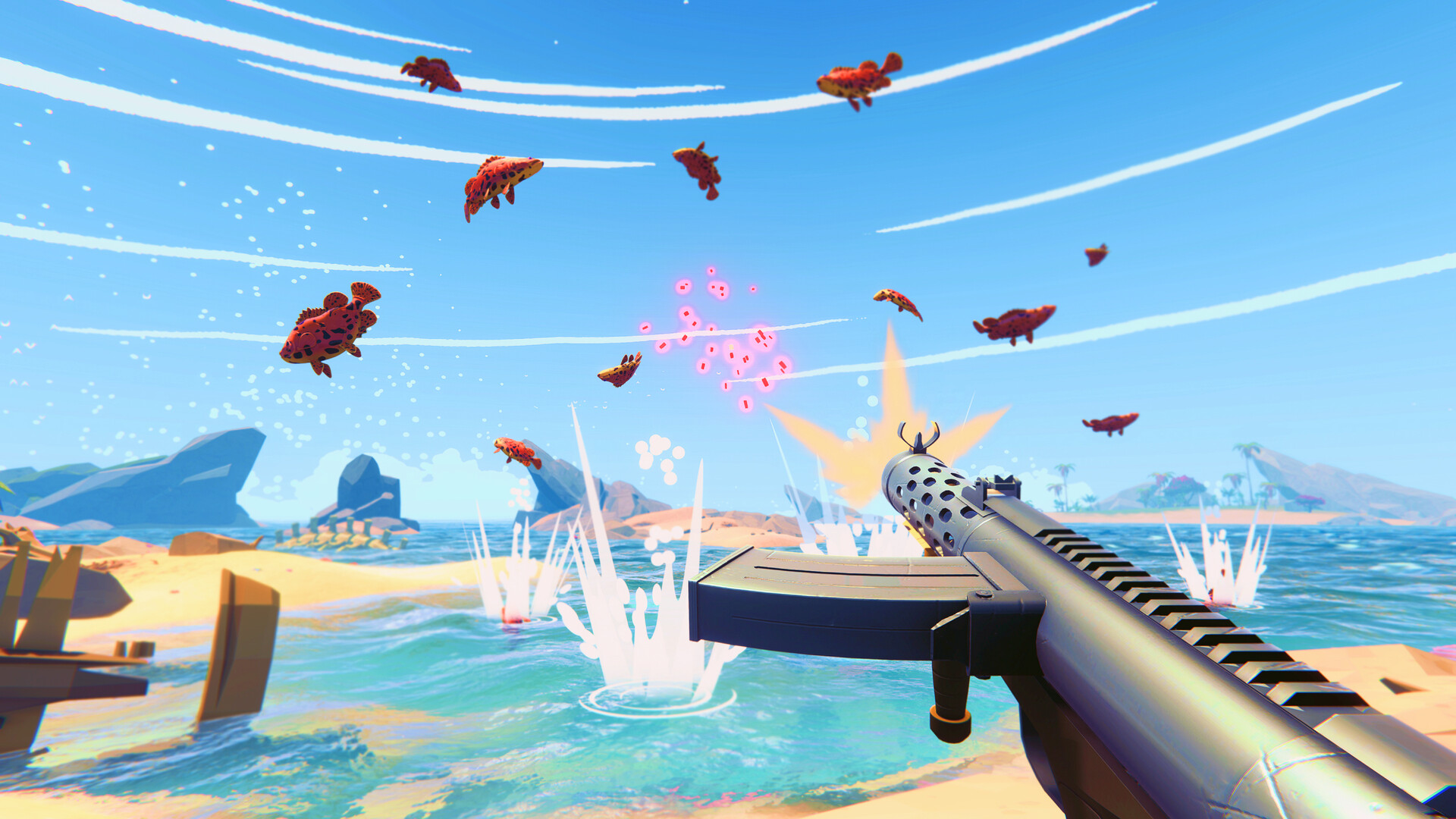 Fish Hunters: The Most Ridiculous Fishing Simulator 🐟游戏截图