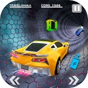 Speedy Car Tunnel Racing 3D