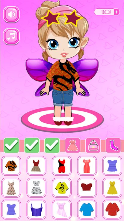Fashion Famous Doll Dress Up游戏截图