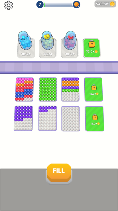 Color Candy Sort游戏截图