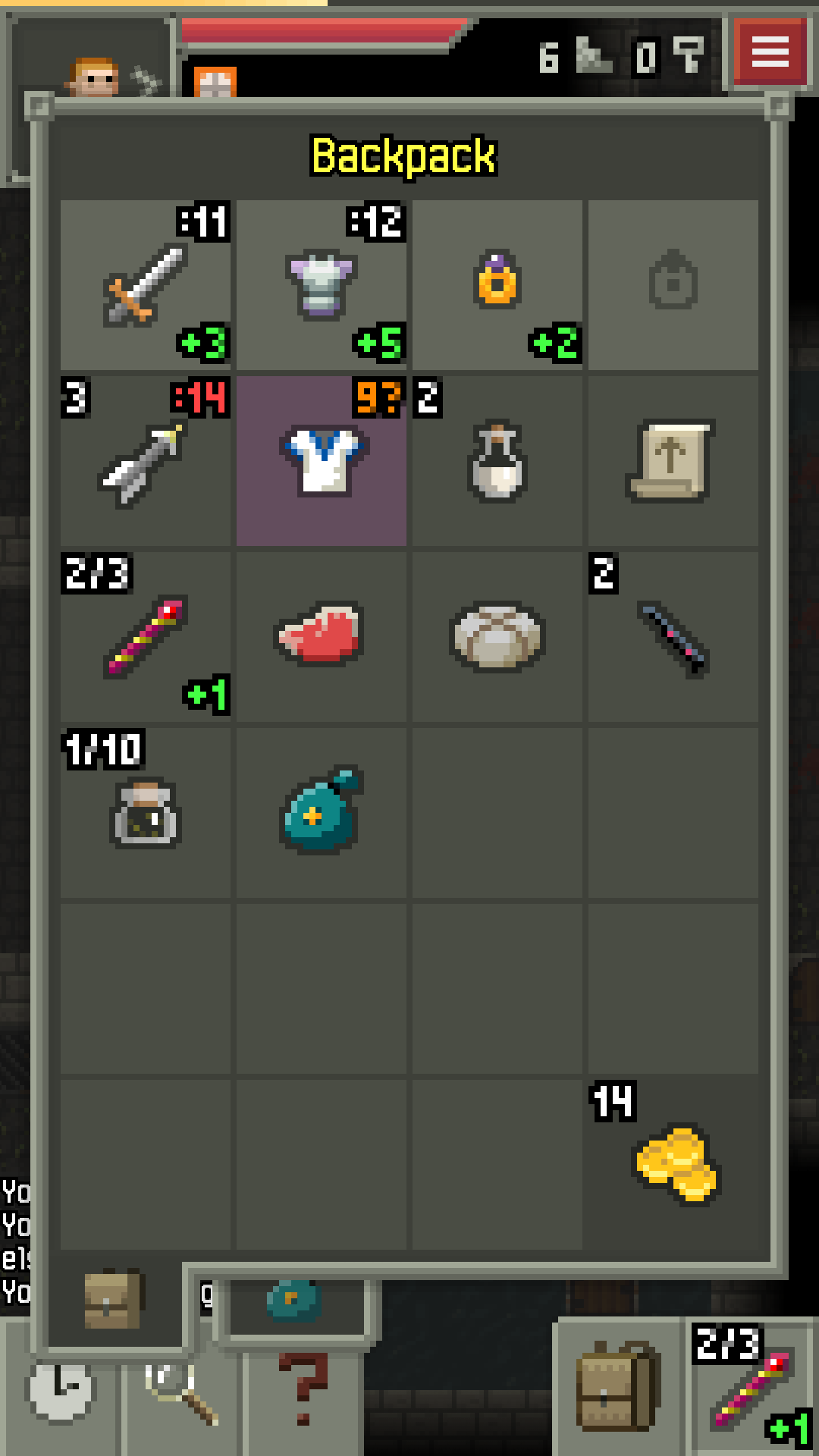 像素地牢游戏截图