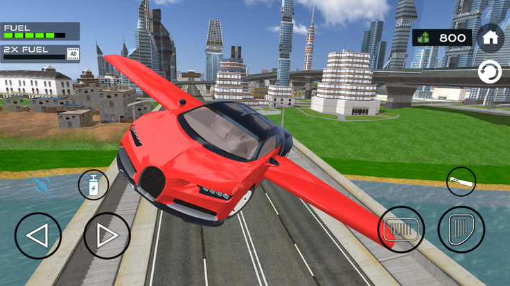 Drive Real Flying Car Sim 3D游戏截图