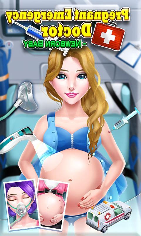 Screenshot of Moms Having a Baby Hospital Games Pregnant Doctor