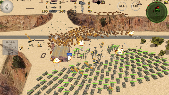 Desert War 3D - Strategy game游戏截图