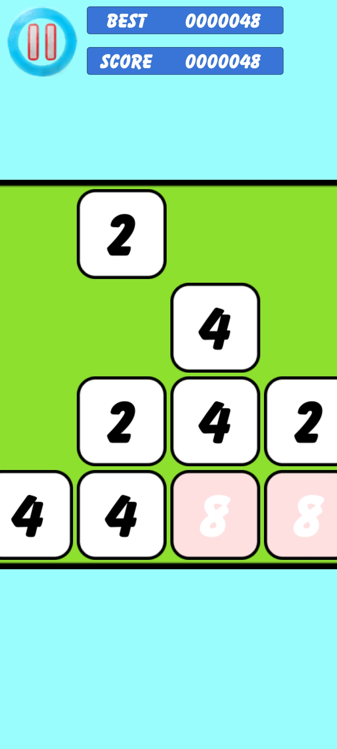 挑战2048游戏截图