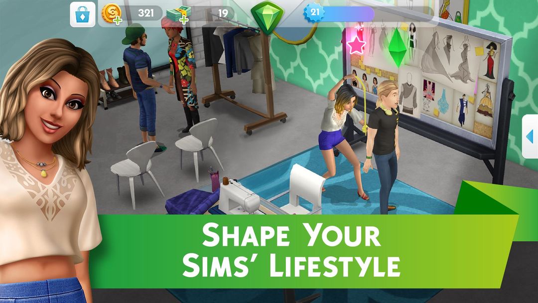 The Sims™ Mobile游戏截图