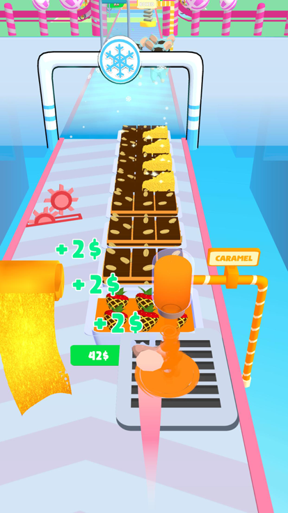 Factory Run - Chocolate DIY游戏截图
