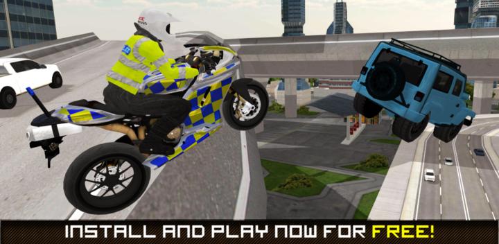 Police Motorbike Simulator 3D游戏截图