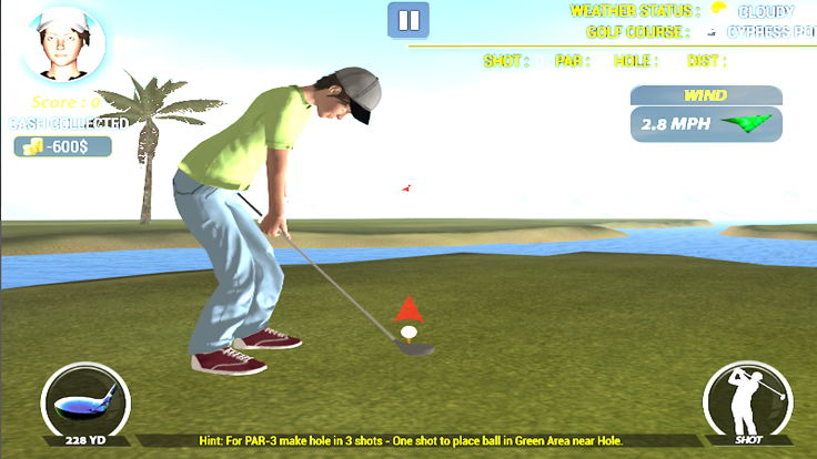 Golf Simulator 2017游戏截图