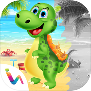 Dinosaurs Scratch & Paint Color Games