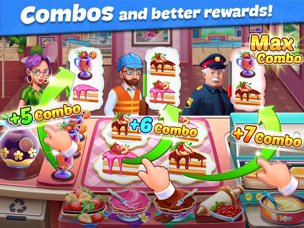 Screenshot of Food Voyage: New Free Cooking Games Madness 2021