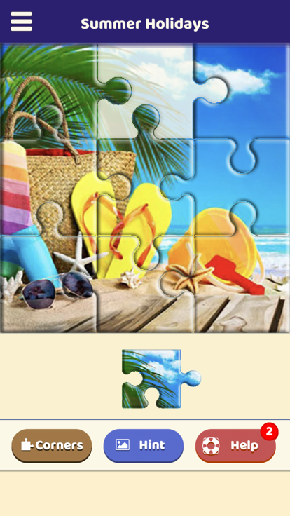 Summer Holidays Puzzle游戏截图