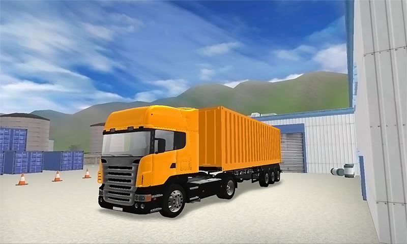Screenshot of Extreme Truck Parking 3D