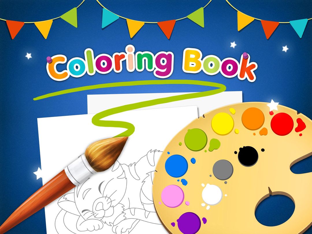 Happy Colors - Coloring Book游戏截图