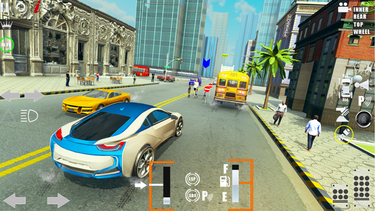 Car Racer: City Driving School游戏截图