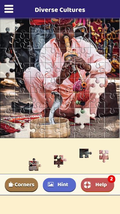 Diverse Cultures Puzzle游戏截图