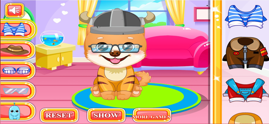 小狗的第一个关怀-宠物兽医游戏截图