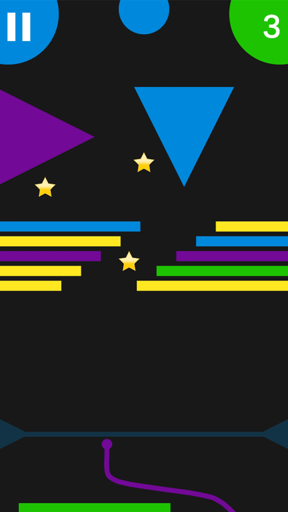 Color Run- purple, blue, green游戏截图