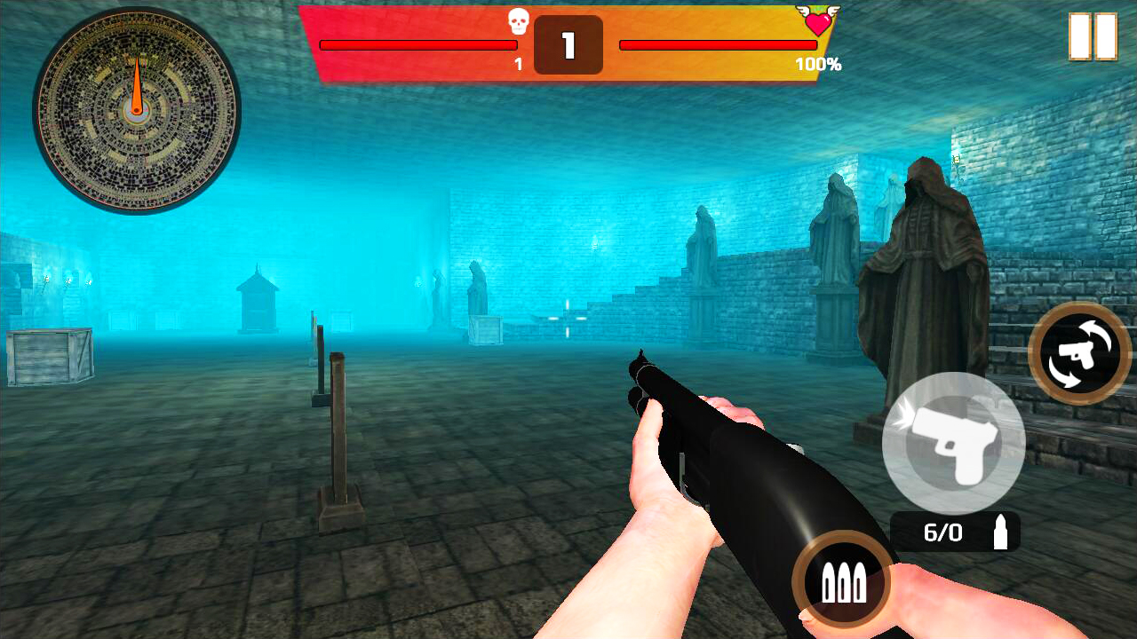 骷髅绝地重生：生存射击游戏截图