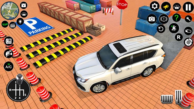 Offroad SUV Crazy Parking Game游戏截图