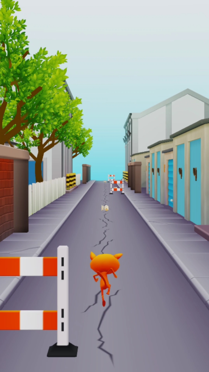 懒猫跑酷游戏截图