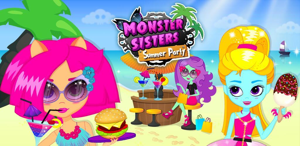Monster Sisters Summer Party游戏截图