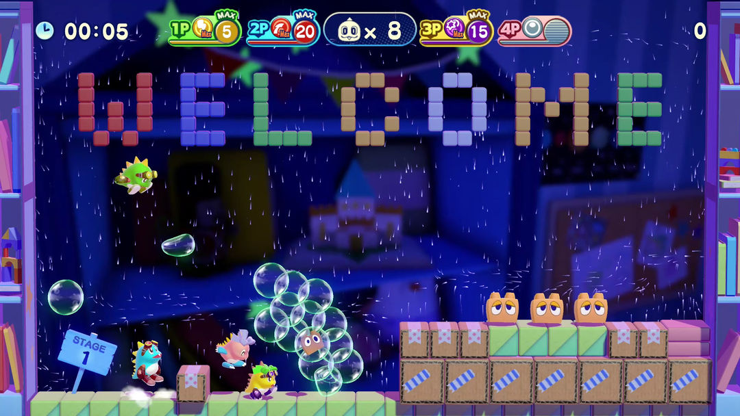 泡泡龙4伙伴 头骨怪与创意工坊游戏截图