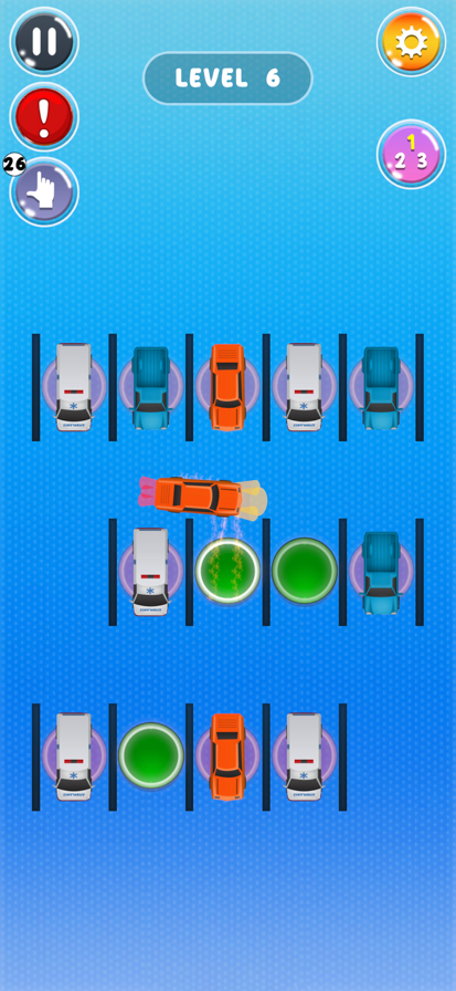 Colorful Vehicle Sorting Fun游戏截图