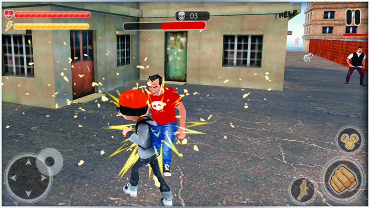 Street Hero Epic Kid Fighter游戏截图