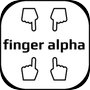 Finger Alphaicon