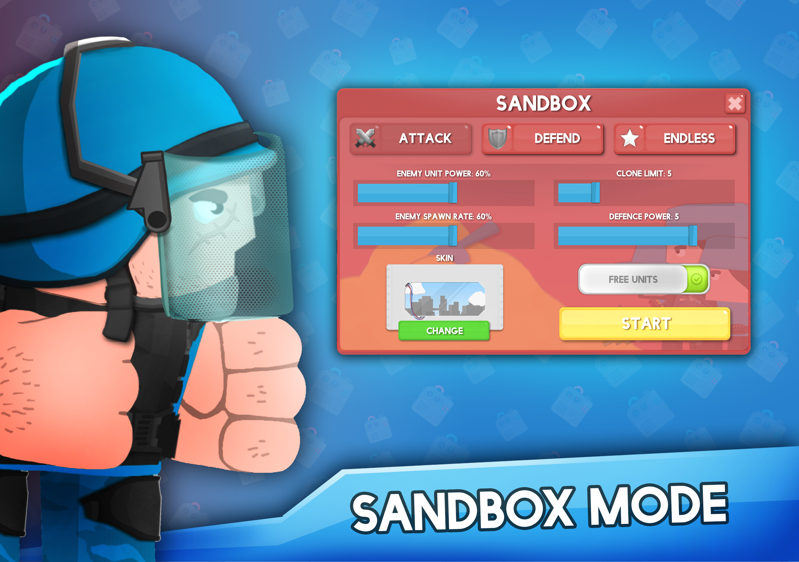 克隆军队：战斗游戏游戏截图