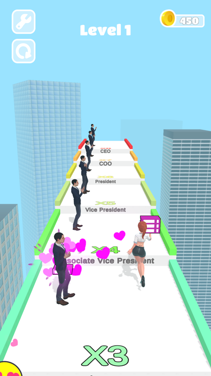 Secretary Run游戏截图