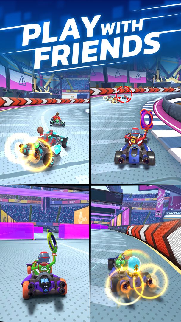Screenshot of Go Race: Super Karts