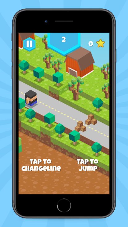 Crossy Blocky: Cross The Road游戏截图