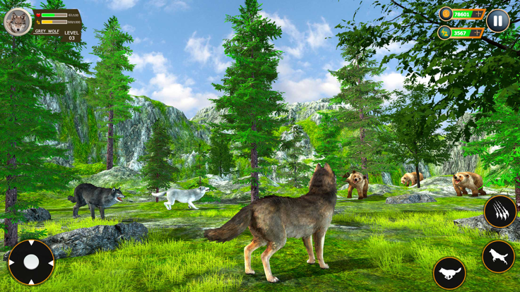 野生阿尔法狼氏族游戏截图