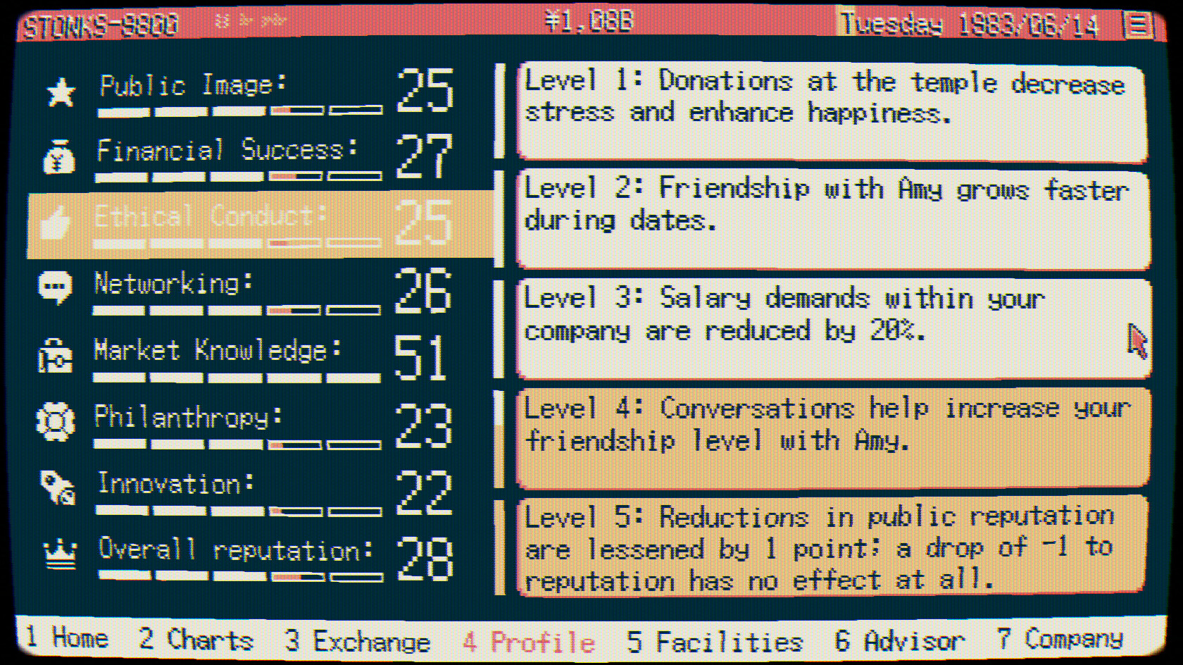 STONKS-9800: Stock Market Simulator游戏截图