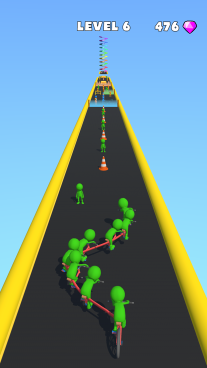 Color Stack Bike游戏截图