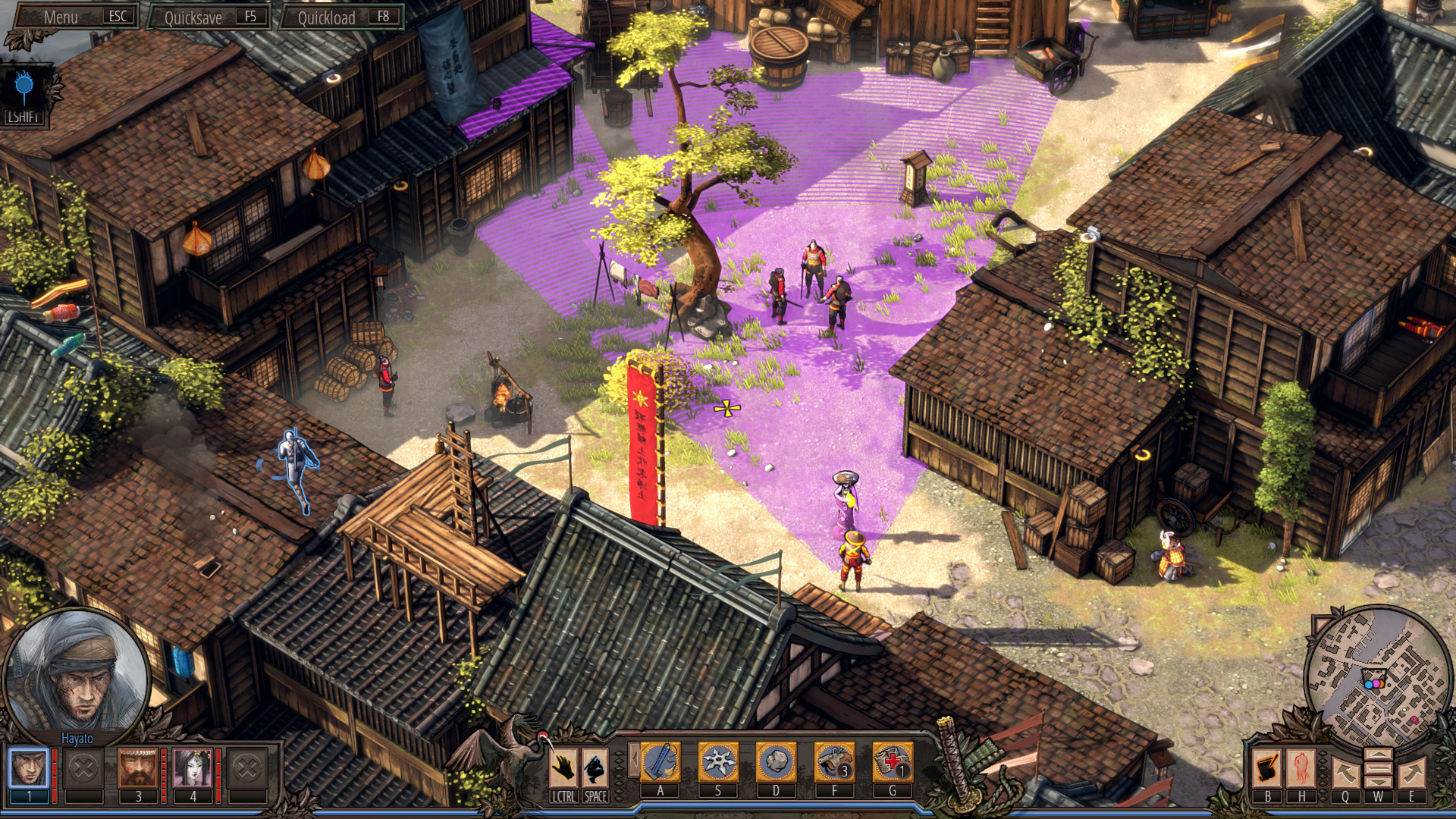 Shadow Tactics: 爱子的选择 Aiko's Choice游戏截图