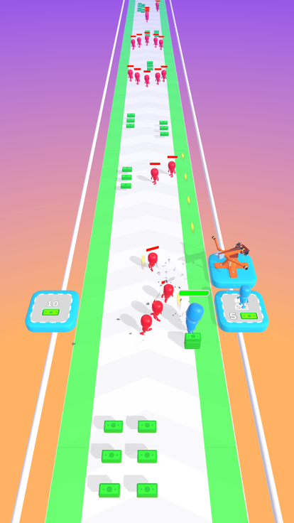 Attack Run: IdleRunner游戏截图